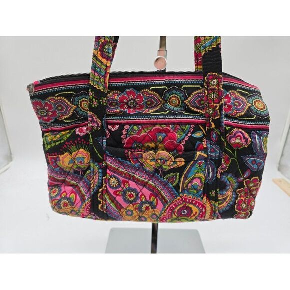 Vera Bradley Large Floral Print Handbag & Wallet Set - Picture 2 of 11